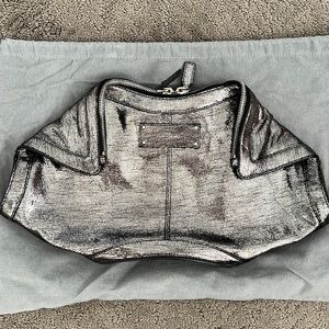 ALEXANDER MCQUEEN Chrome Clutch